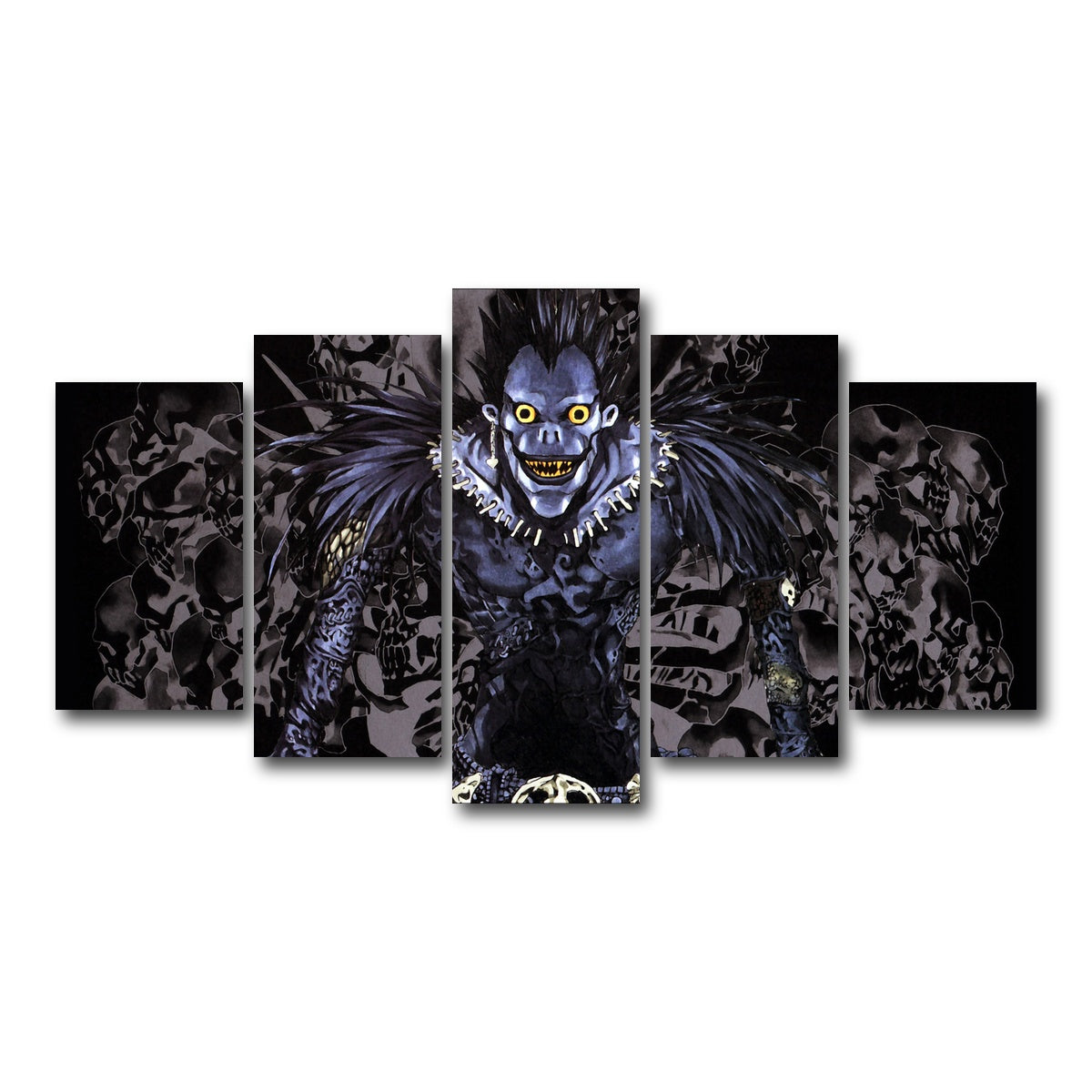 AUTO-MOCKUP WHITE | Ryuk | 5 Piece | Gallery Wrap Canvas | group=5_normal