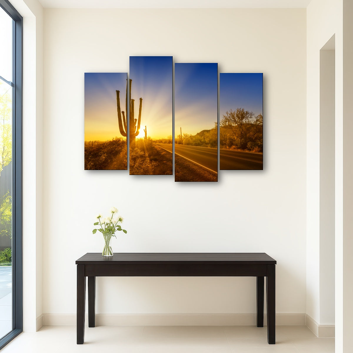AUTO-MOCKUP ROOM | SAGUARO NATIONAL PARK Setting Sun