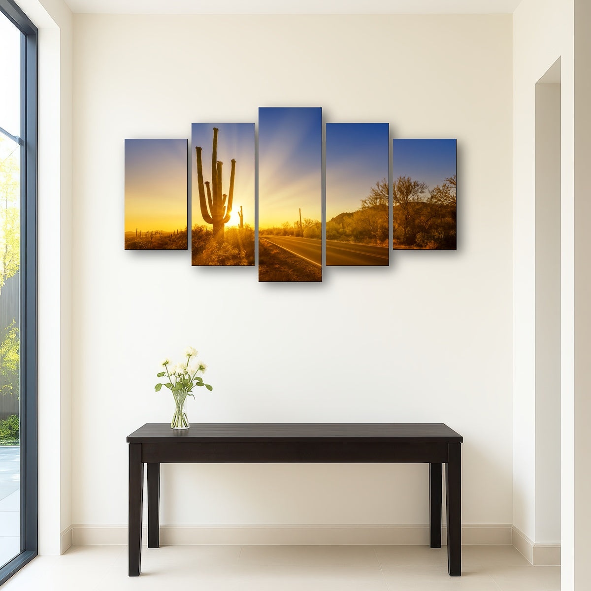 AUTO-MOCKUP ROOM | SAGUARO NATIONAL PARK Setting Sun