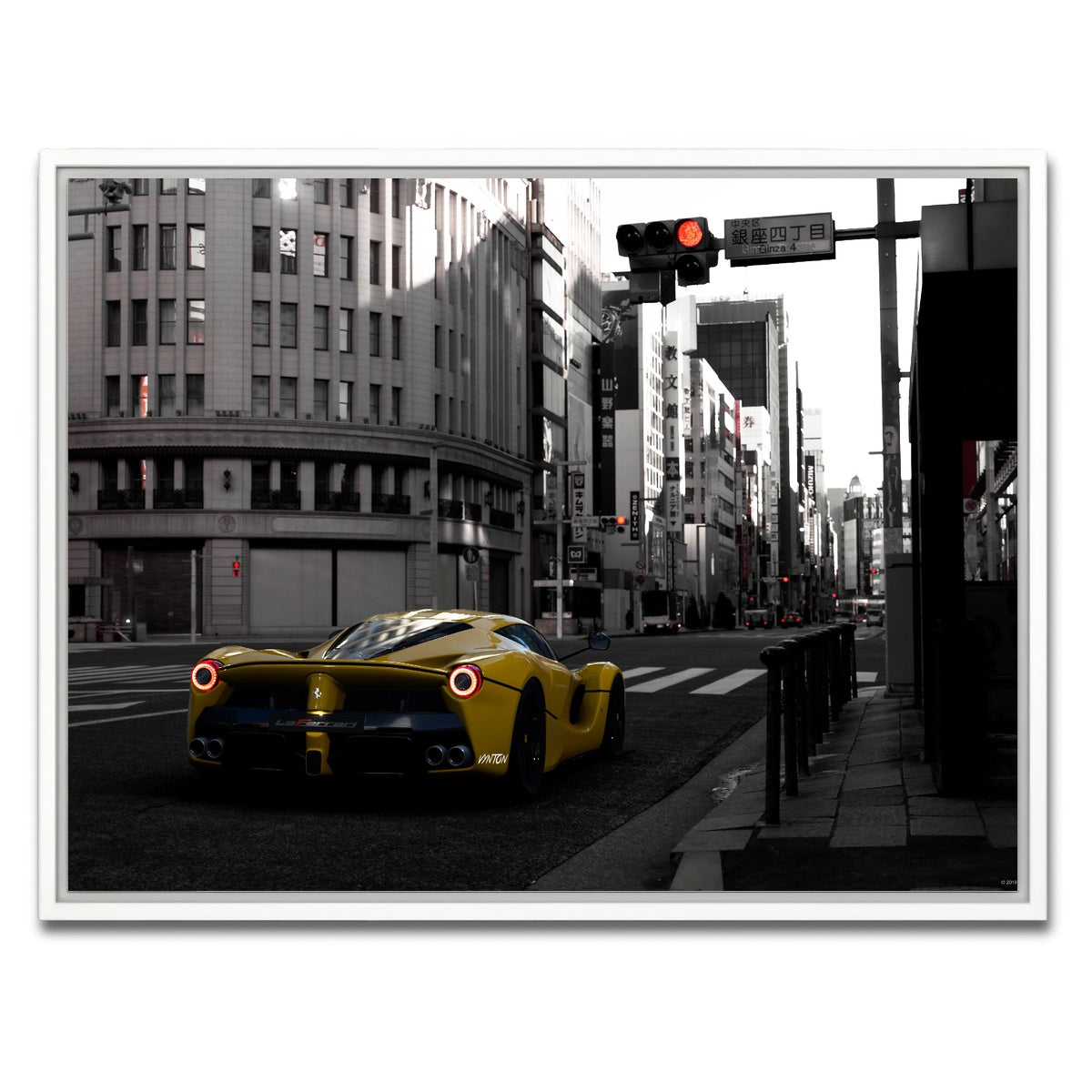 AUTO-MOCKUP WHITE | SAIYAN | 1 Piece | White Framed Canvas | group=4x3