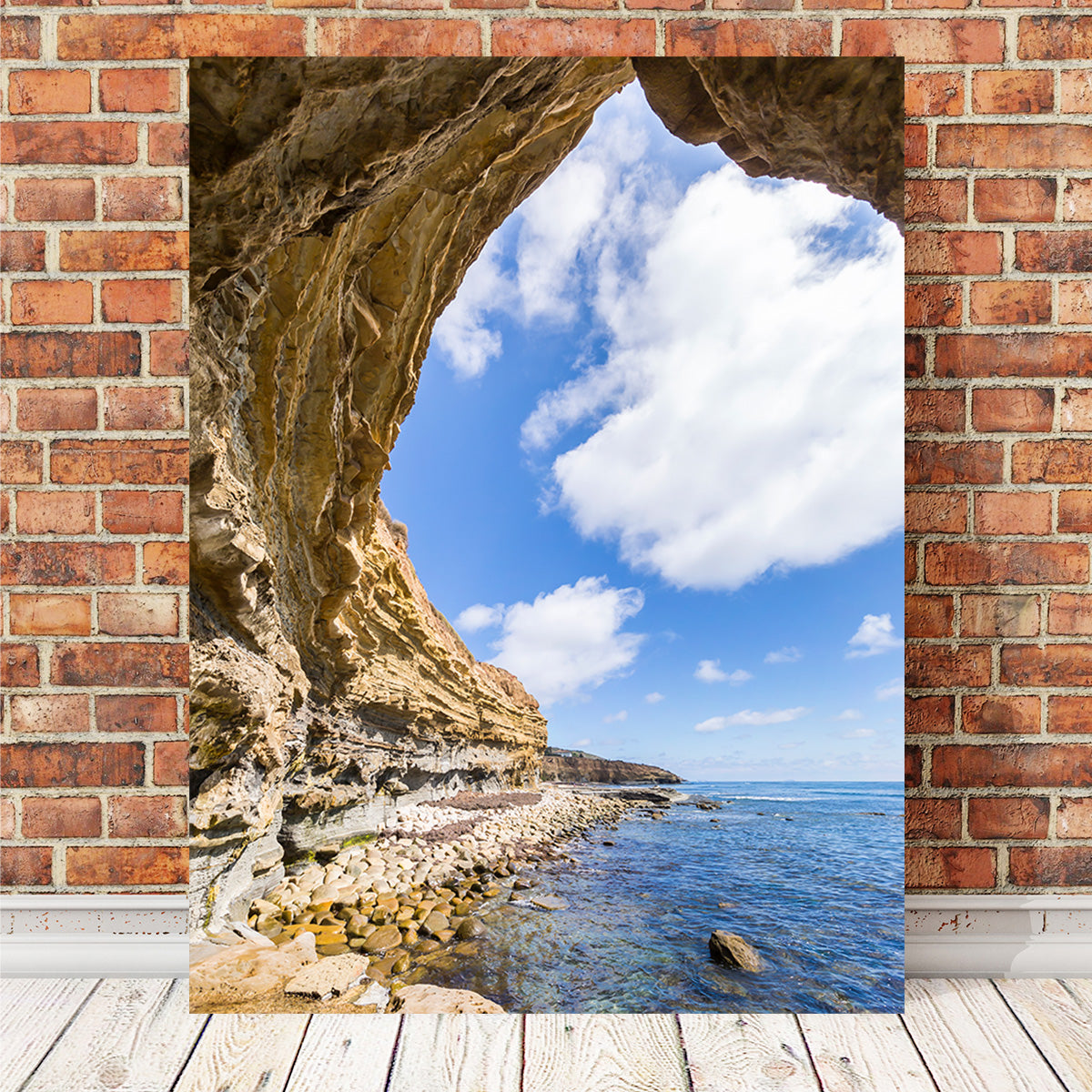 SAN DIEGO Cliffs Wall Art