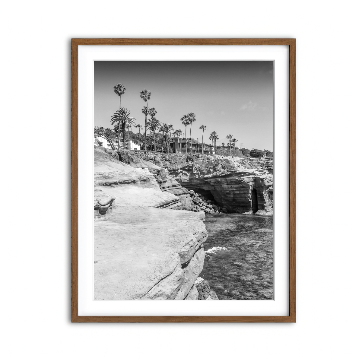 Framed Print 3x4 Walnut