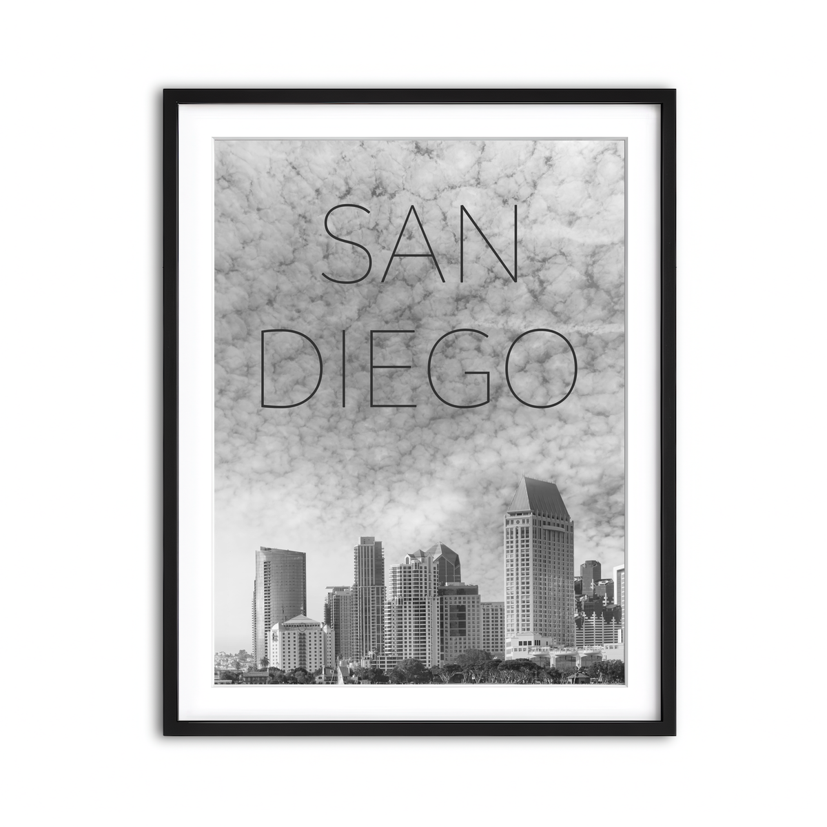 Framed Print 3x4 Black