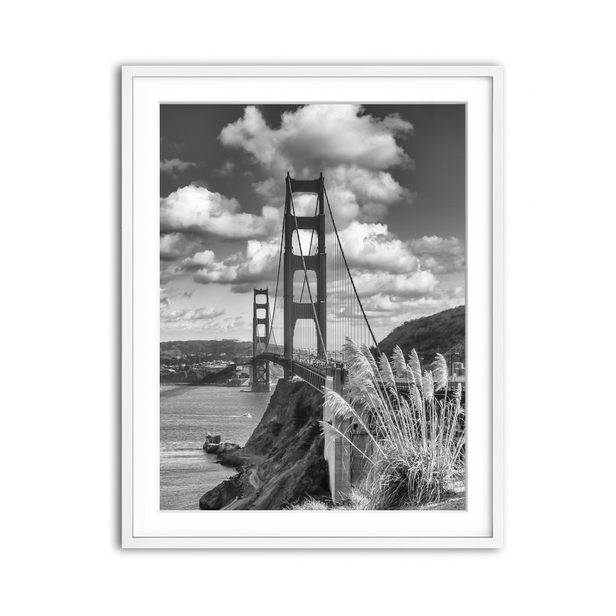 Framed Print 3x4 White
