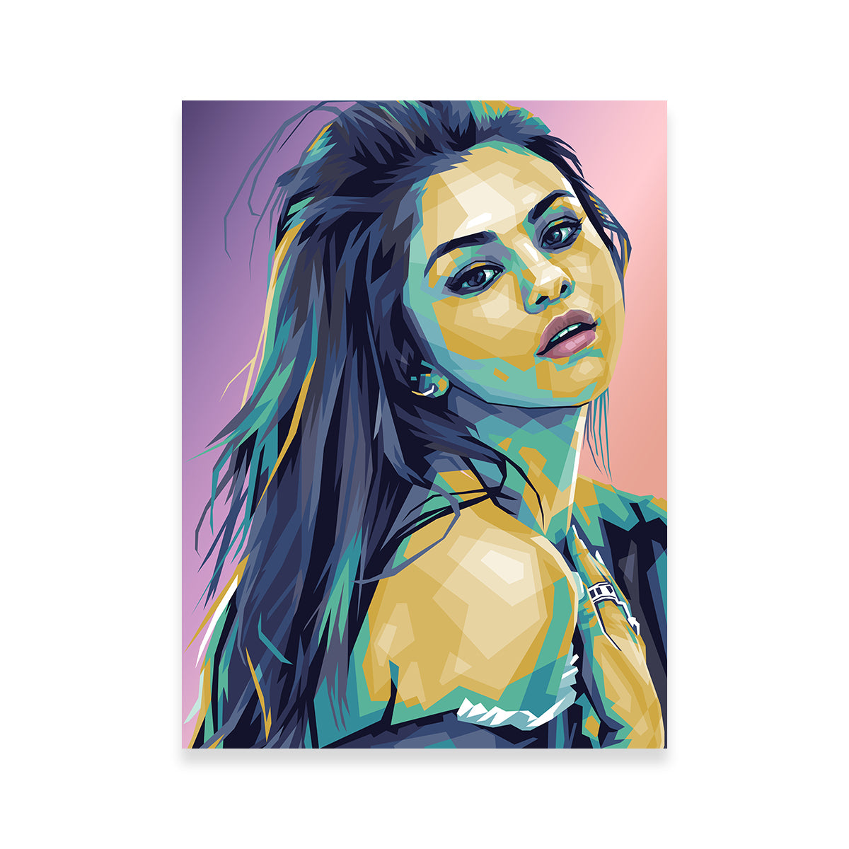 Selena Gomez Wall Art