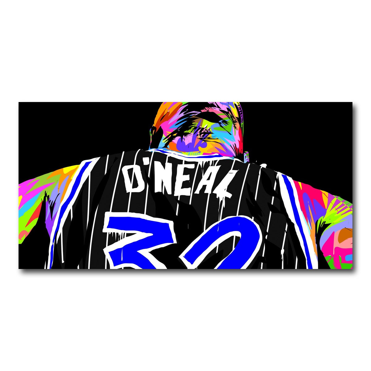 AUTO-MOCKUP WHITE | SHAQ | 1 Piece | Gallery Wrap Canvas | group=2x1