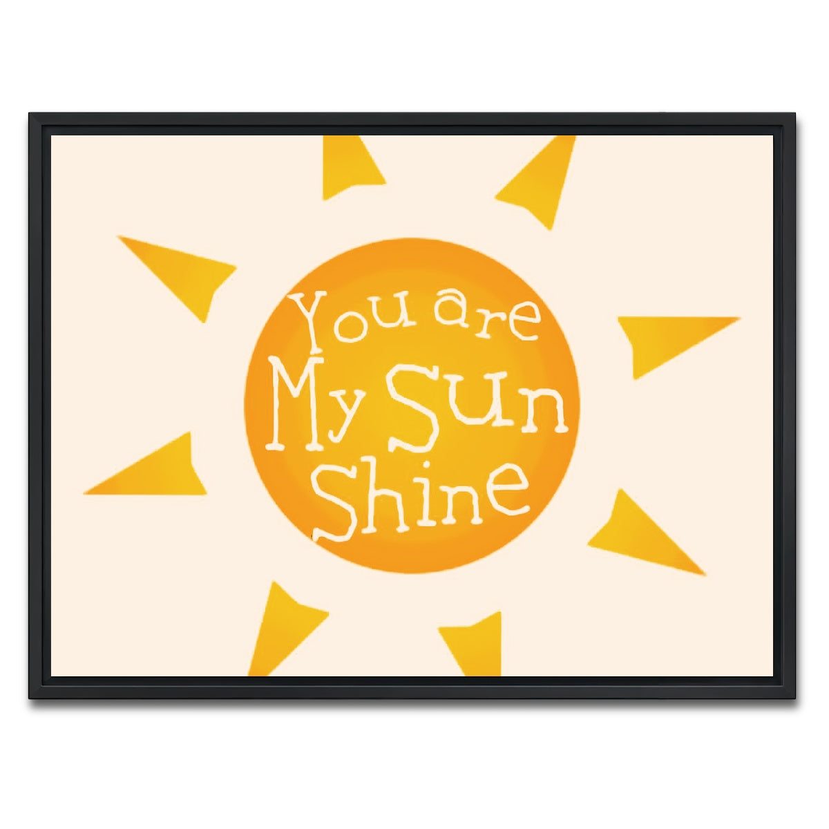 AUTO-MOCKUP WHITE | SHINE | 1 Piece | Black Framed Canvas | group=4x3