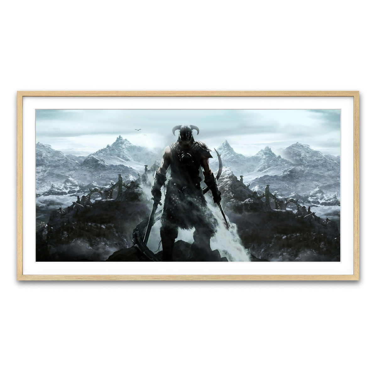 Framed Print 2x1 Natural