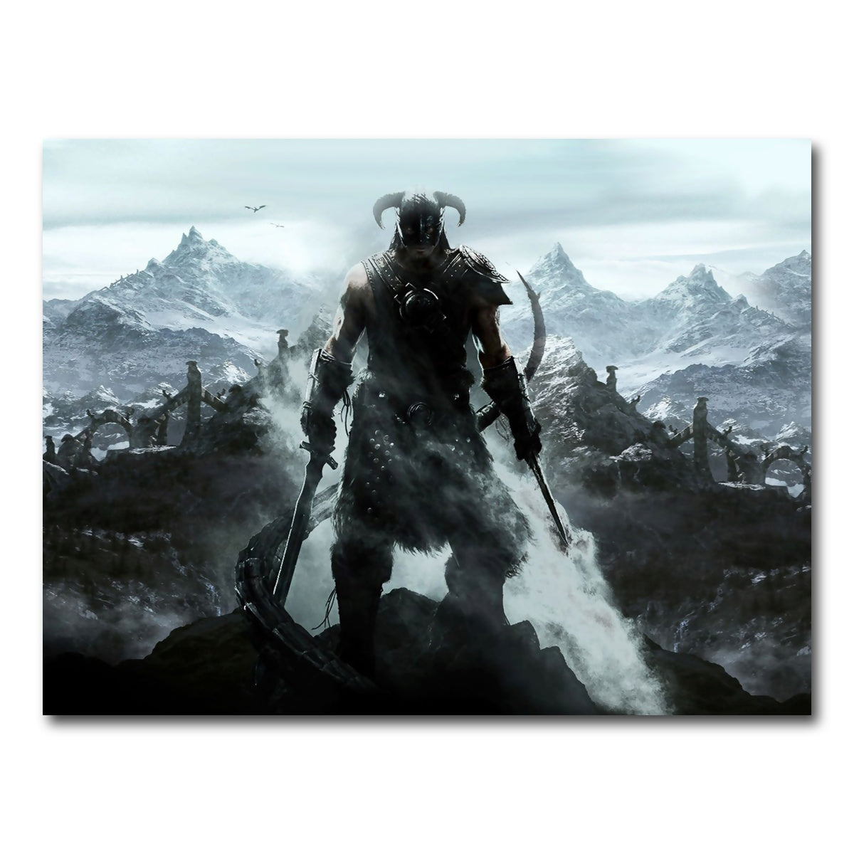 AUTO-MOCKUP WHITE | SKYRIM | 1 Piece | Gallery Wrap Canvas | group=4x3