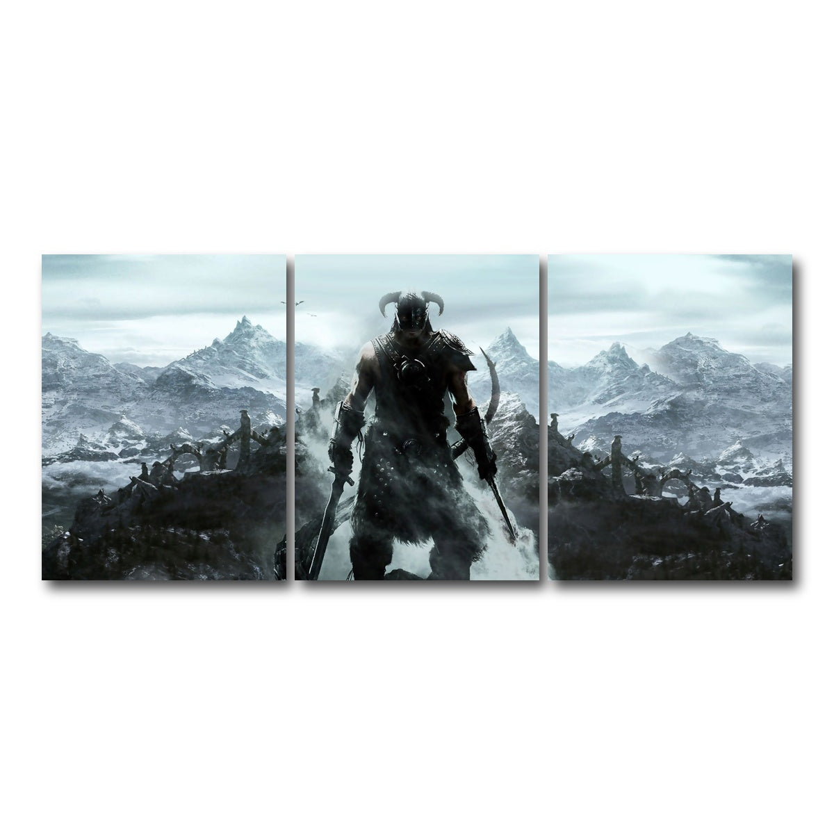 AUTO-MOCKUP WHITE | SKYRIM | 3 Piece | Gallery Wrap Canvas | group=18x24