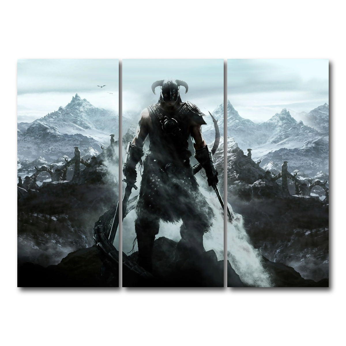 AUTO-MOCKUP WHITE | SKYRIM | 3 Piece | Gallery Wrap Canvas | group=8x18