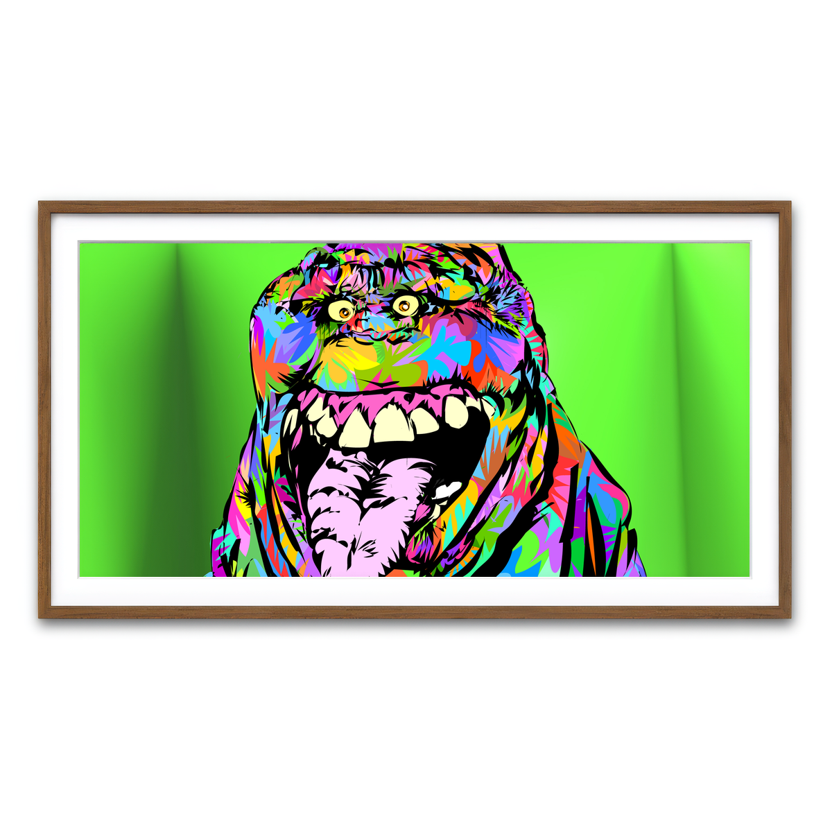 Framed Print 2x1 Walnut