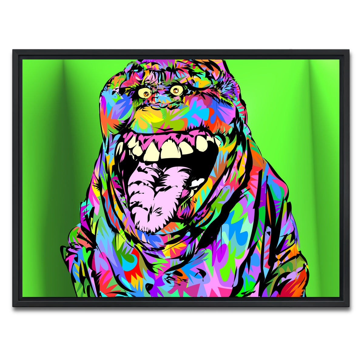 AUTO-MOCKUP WHITE | SLIMER | 1 Piece | Black Framed Canvas | group=4x3