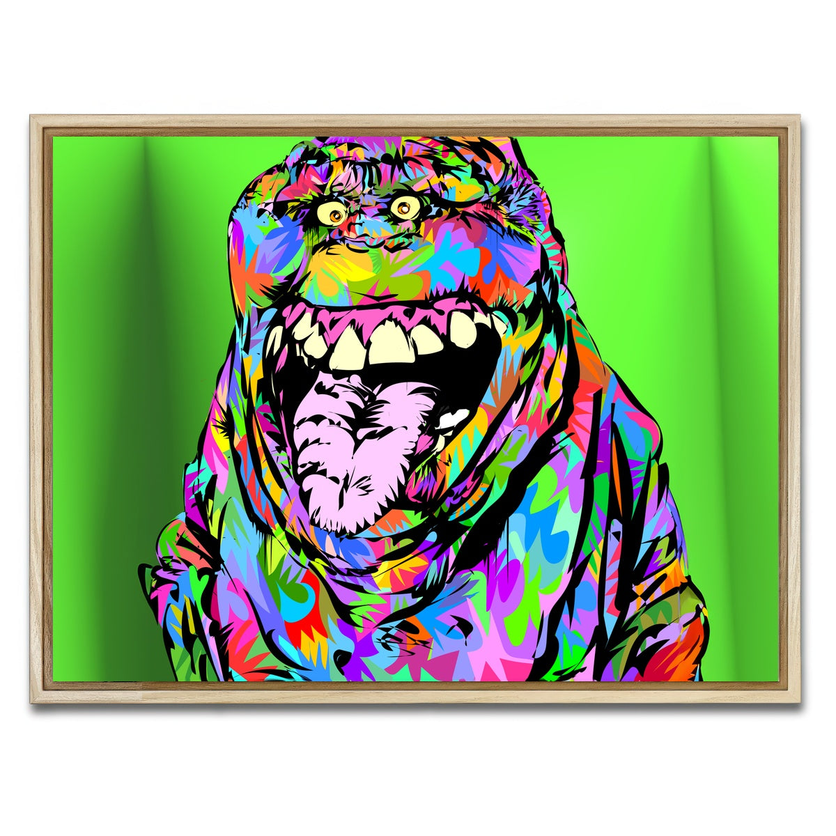 AUTO-MOCKUP WHITE | SLIMER | 1 Piece | Natural Framed Canvas | group=4x3