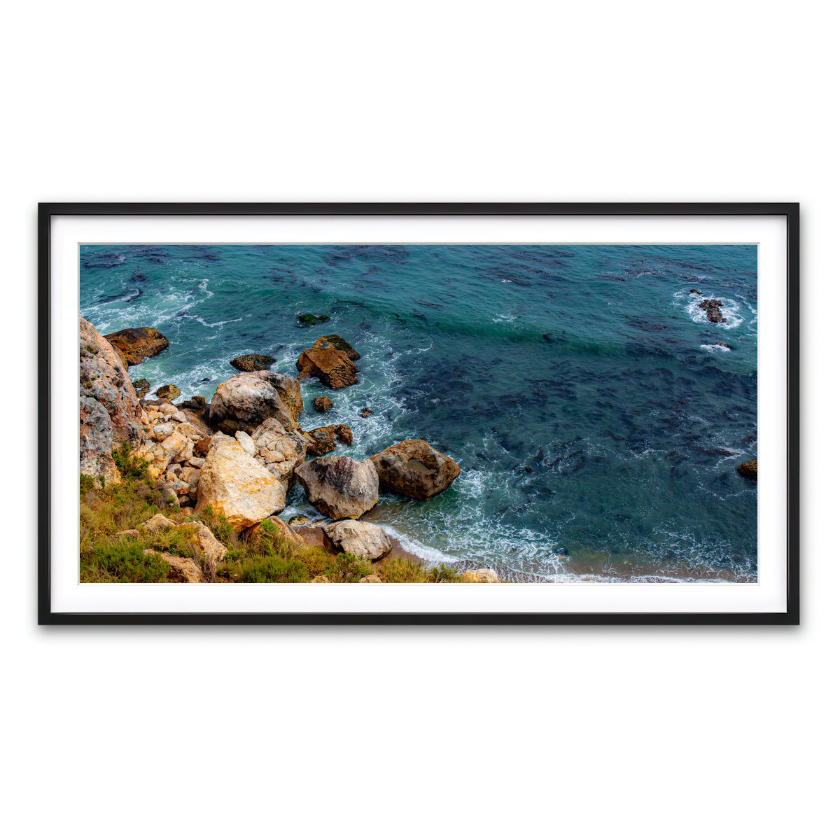 Framed Print 2x1 Black