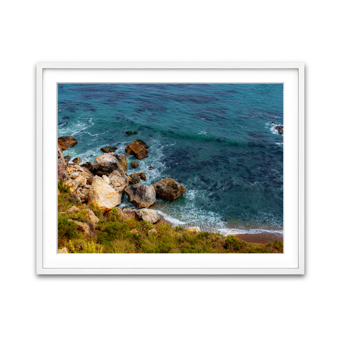 Framed Print 4x3 White