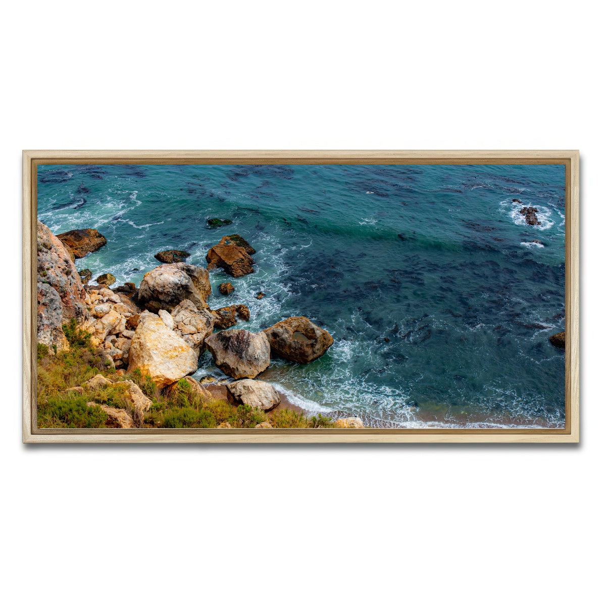 AUTO-MOCKUP WHITE | SLO | 1 Piece | Natural Framed Canvas | group=2x1