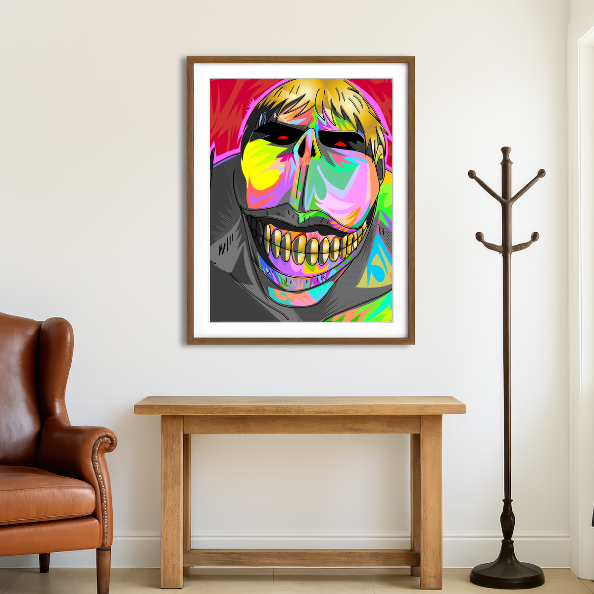 AUTO-MOCKUP ROOM | Small Titan Wall Art