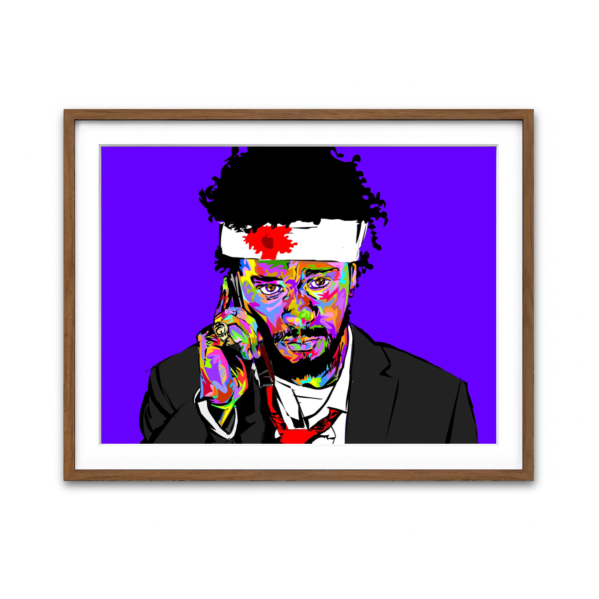 Framed Print 4x3 Walnut