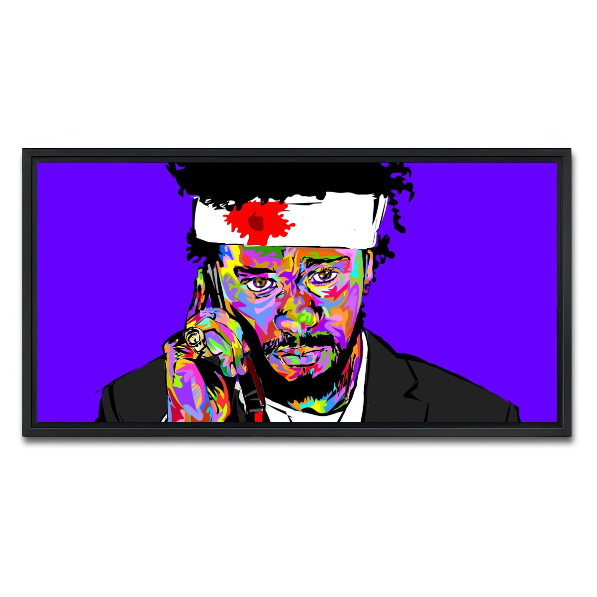 AUTO-MOCKUP WHITE | SORRY TO BOTHER YOU | 1 Piece | Black Framed Canvas | group=2x1