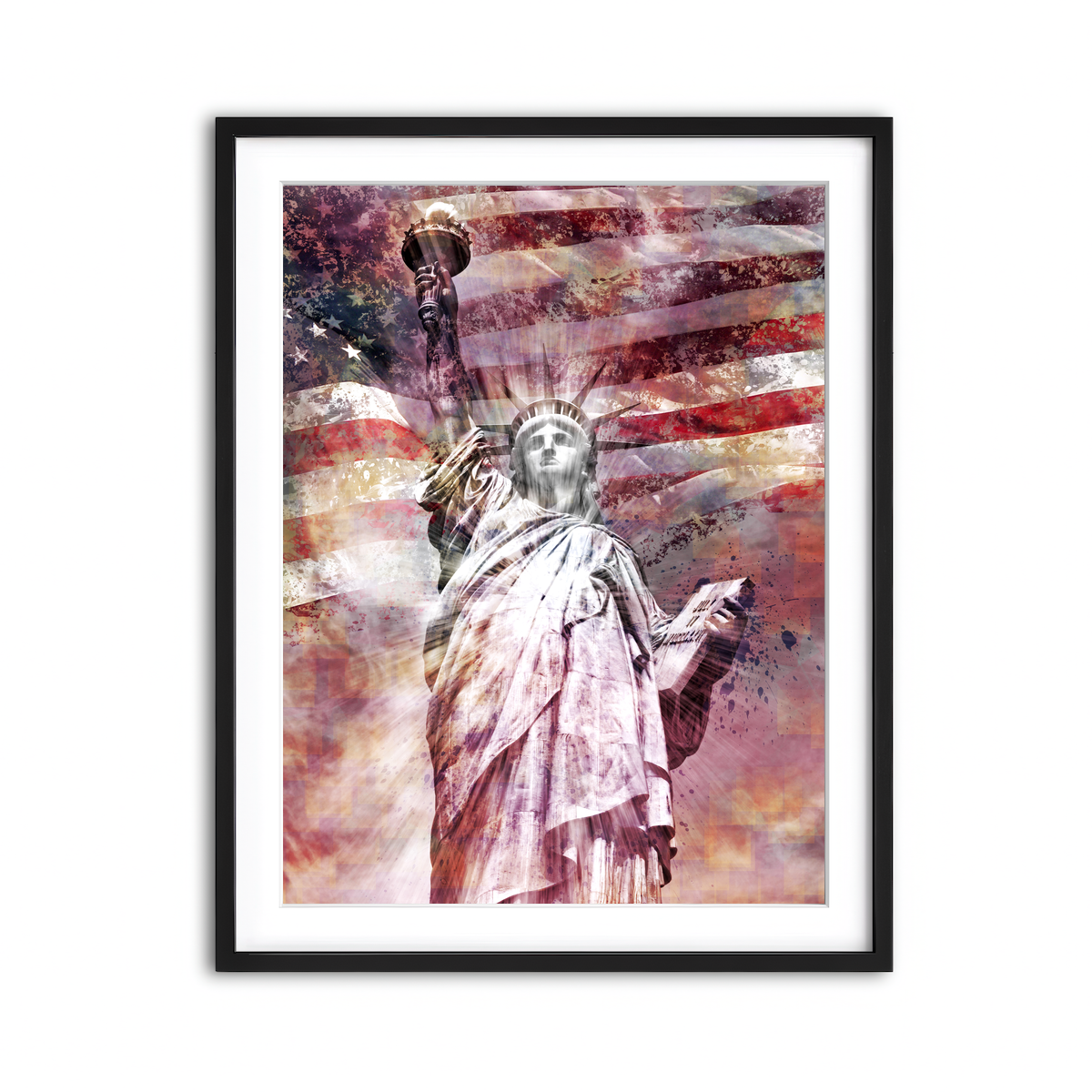 Framed Print 3x4 Black