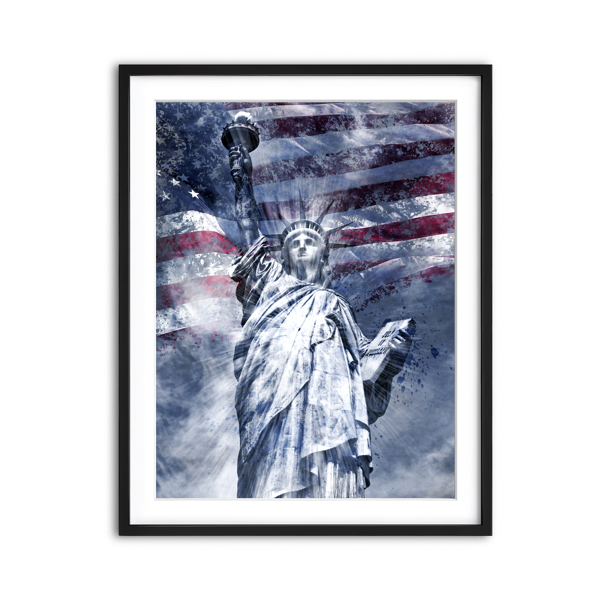 Framed Print 3x4 Black