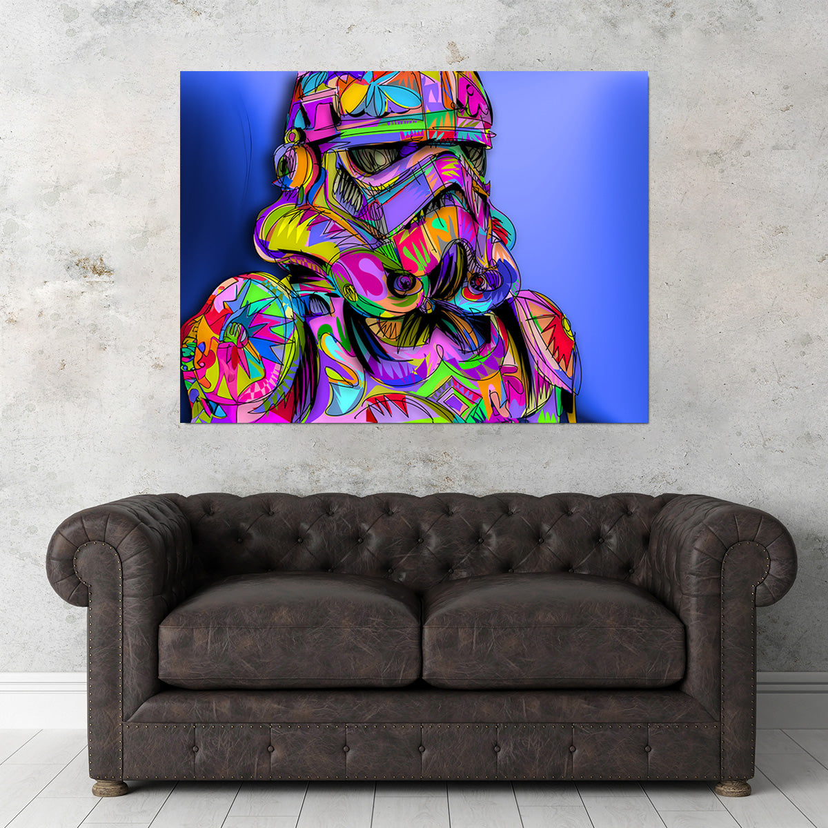 Stormtrooper Color Wall Art