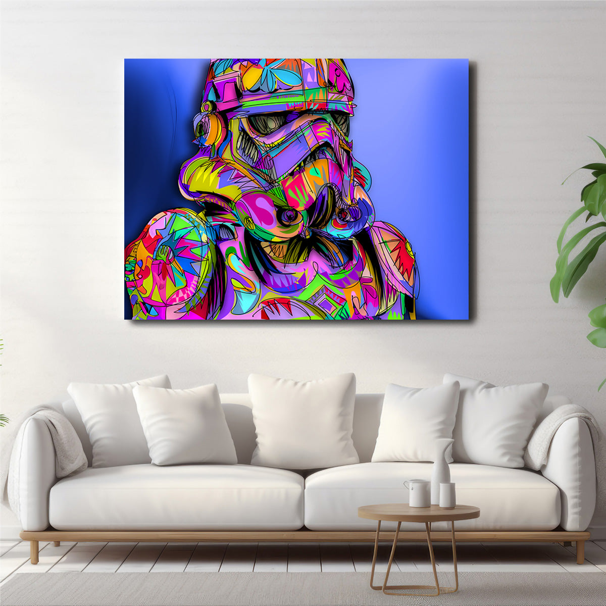 Stormtrooper Color Wall Art