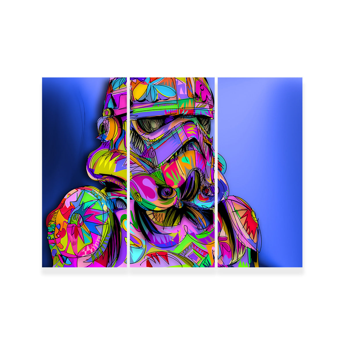 Stormtrooper Color Wall Art