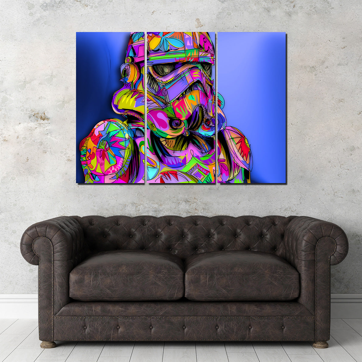 Stormtrooper Color Wall Art