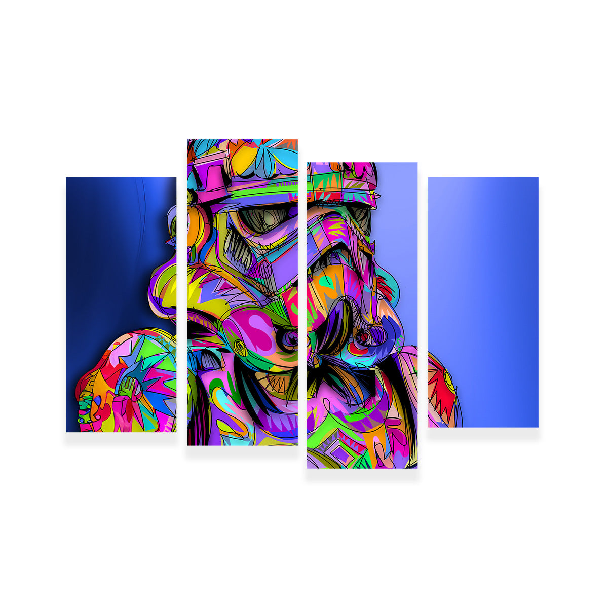Stormtrooper Color Wall Art
