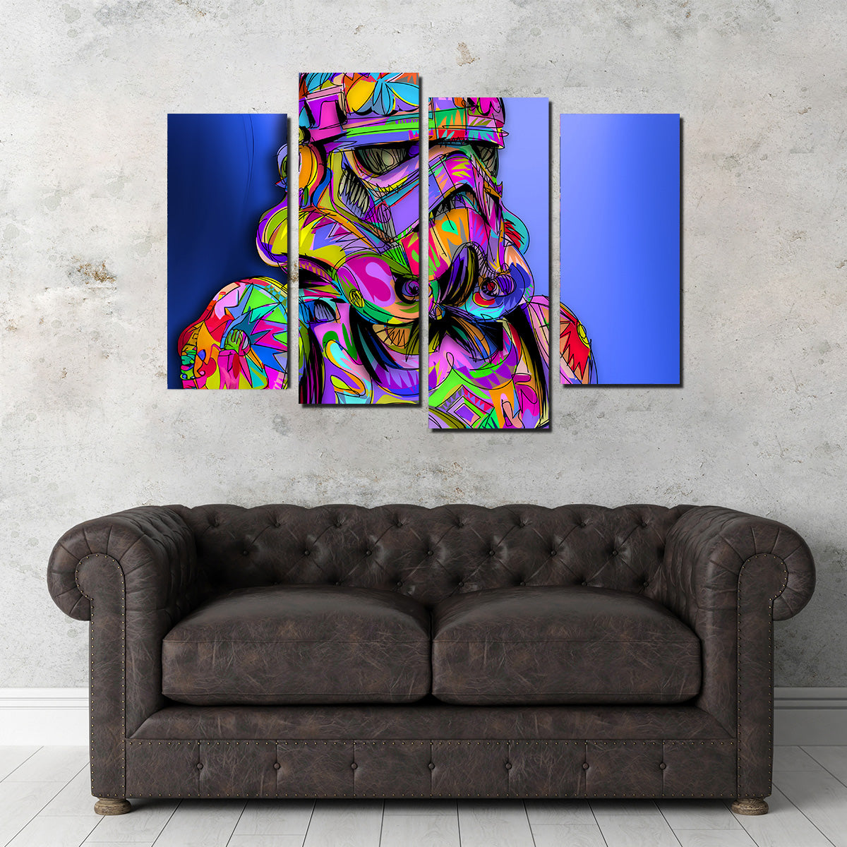 Stormtrooper Color Wall Art