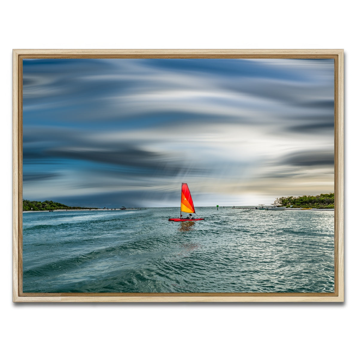 AUTO-MOCKUP WHITE | Sail Away | 1 Piece | Natural Framed Canvas | group=4x3