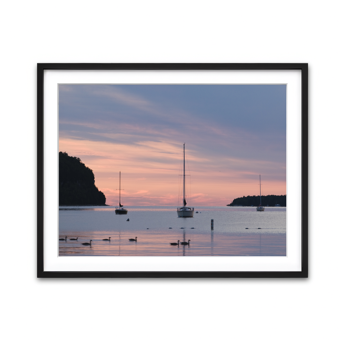 Framed Print 4x3 Black