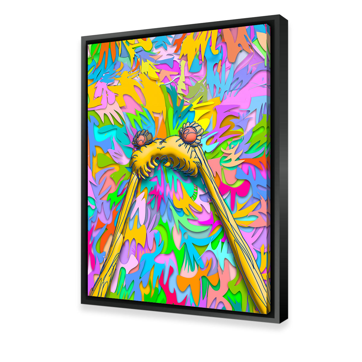 Sailor Moon Hair Wall Art