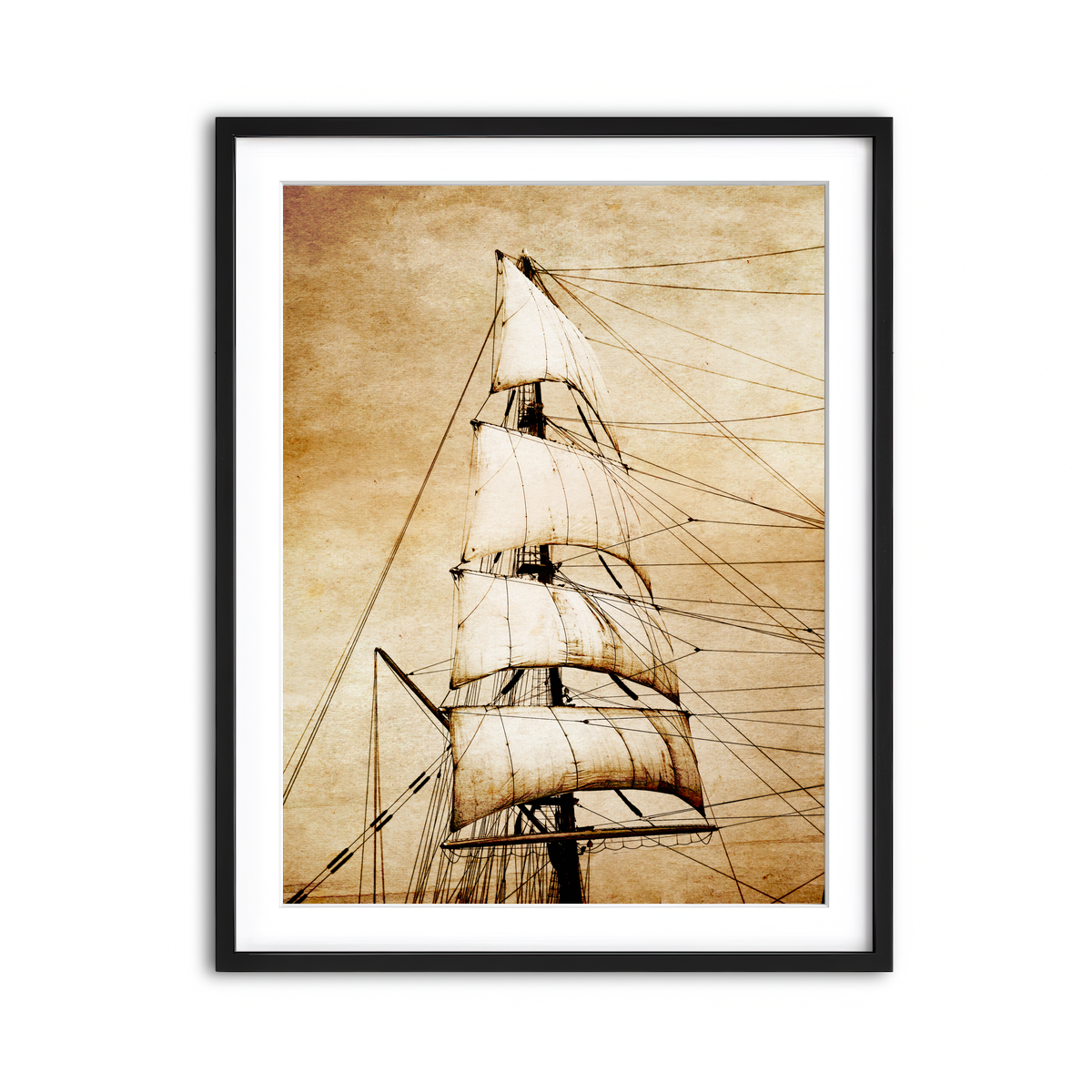 Framed Print 3x4 Black