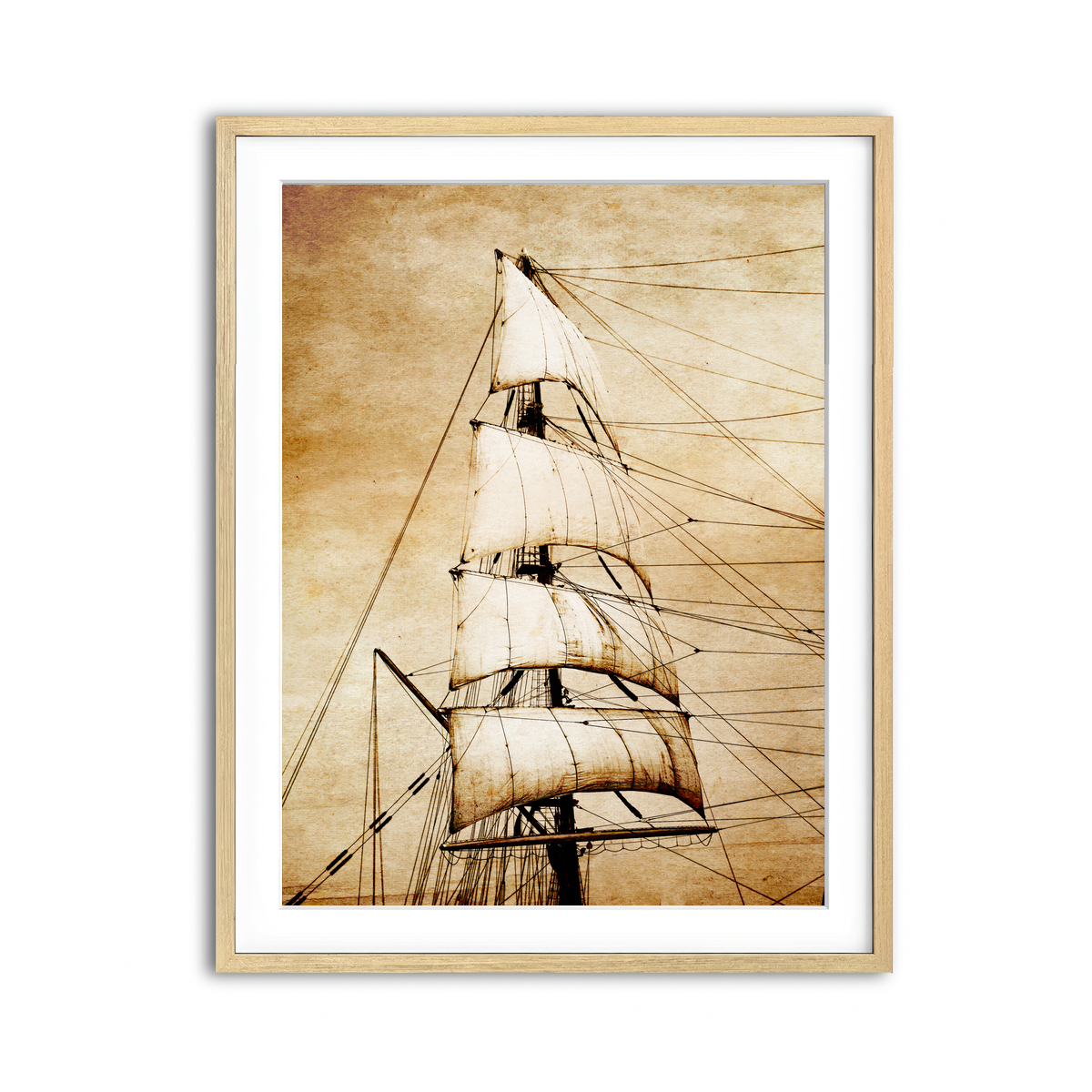 Framed Print 3x4 Natural