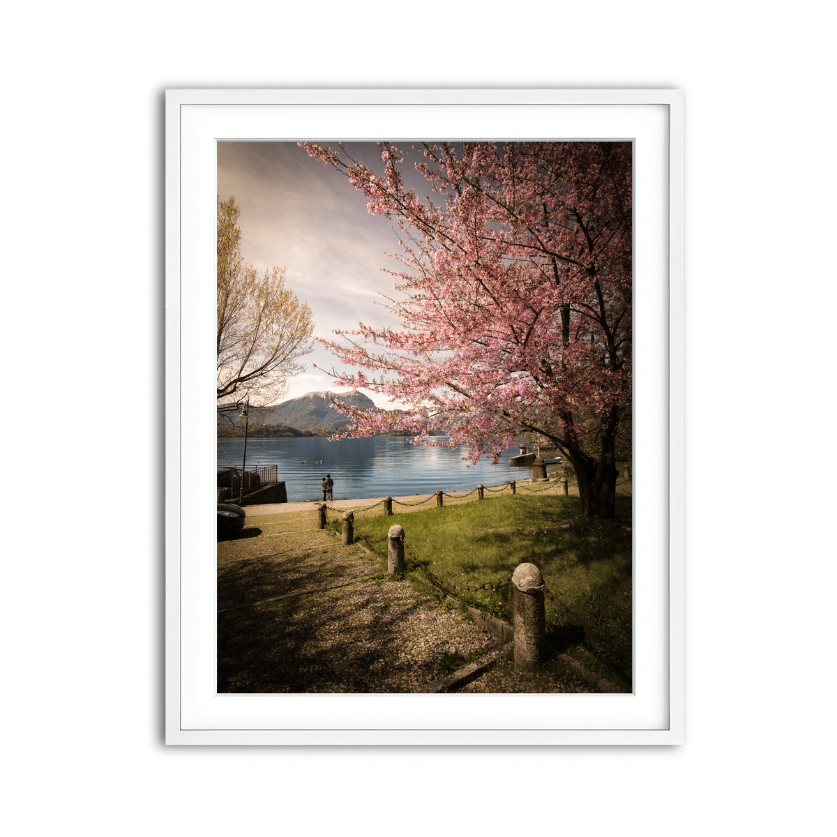 Framed Print 3x4 White