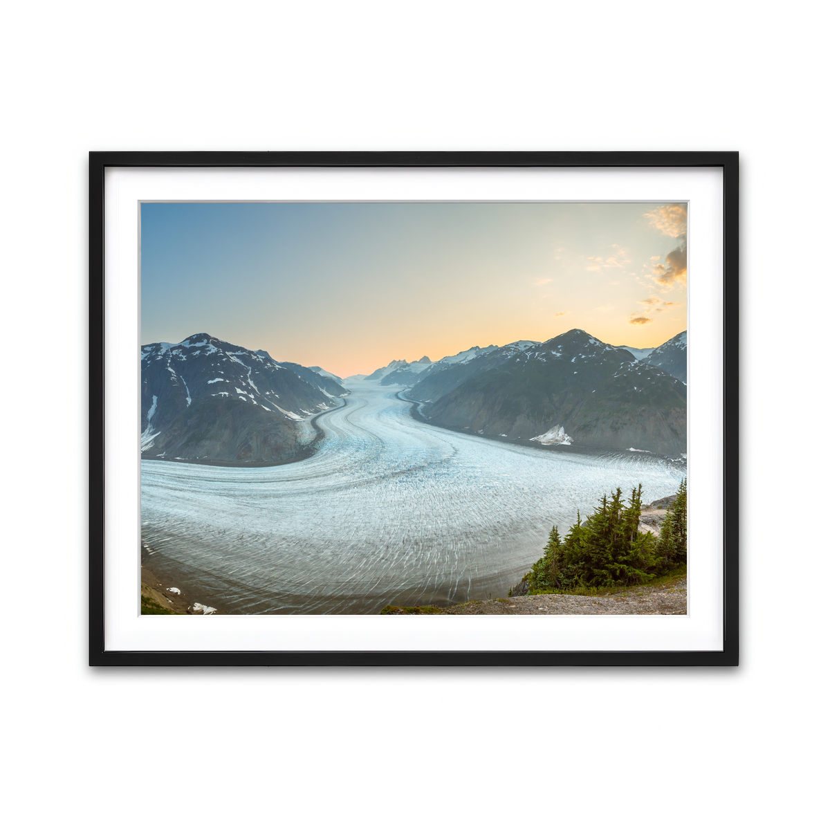 Framed Print 4x3 Black