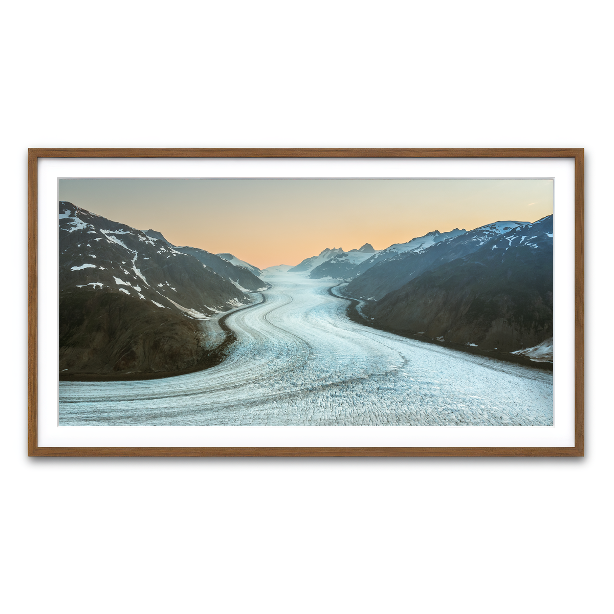 Framed Print 2x1 Walnut