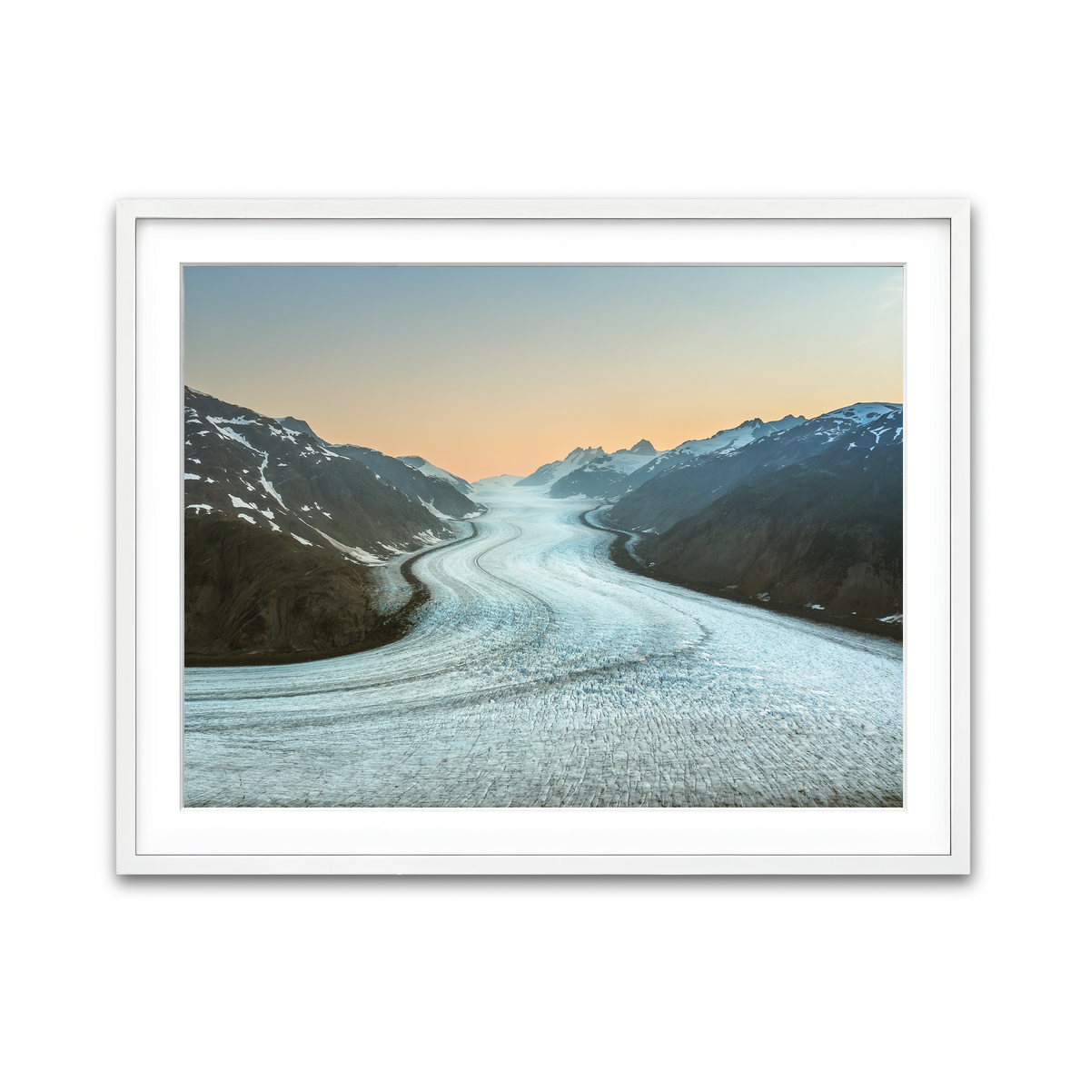 Framed Print 4x3 White