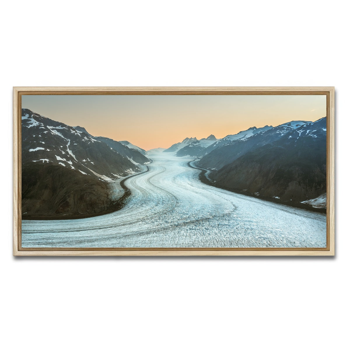 AUTO-MOCKUP WHITE | Salmon Glacier 2 | 1 Piece | Natural Framed Canvas | group=2x1