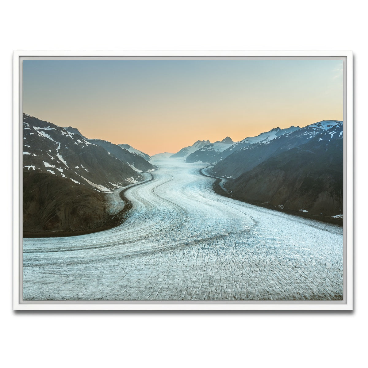 AUTO-MOCKUP WHITE | Salmon Glacier 2 | 1 Piece | White Framed Canvas | group=4x3