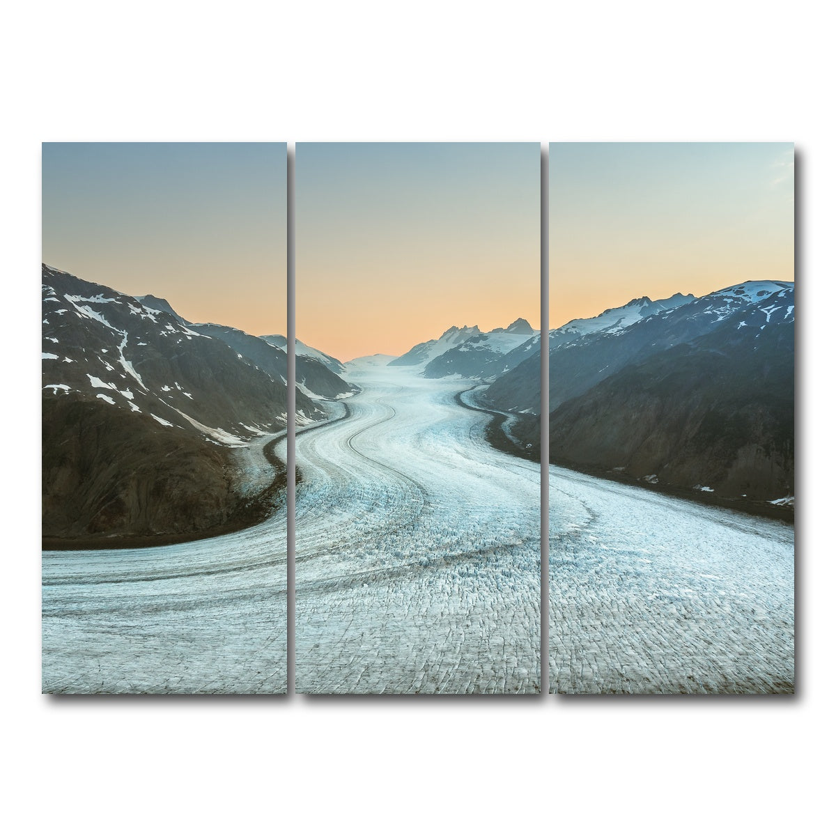 AUTO-MOCKUP WHITE | Salmon Glacier 2 | 3 Piece | Gallery Wrap Canvas | group=8x18