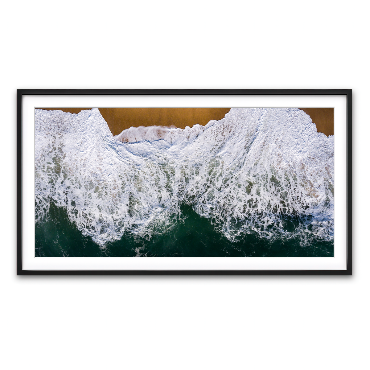 Framed Print 2x1 Black