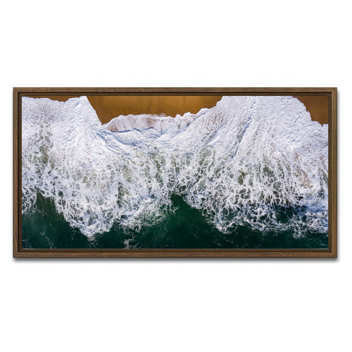 AUTO-MOCKUP WHITE | Salt And Sand | 1 Piece | Walnut Framed Canvas | group=2x1