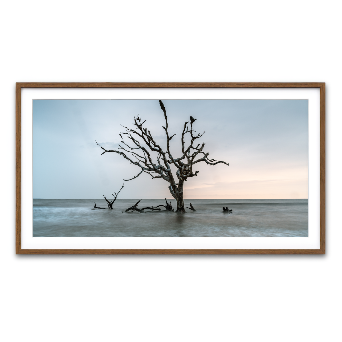 Framed Print 2x1 Walnut