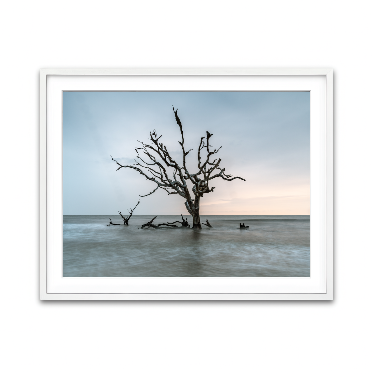 Framed Print 4x3 White