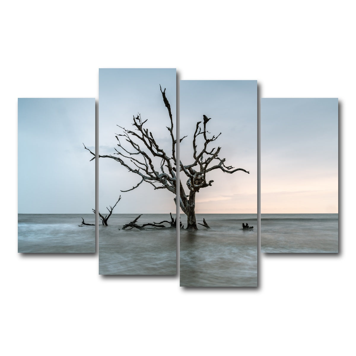 AUTO-MOCKUP WHITE | Salt Tree | 4 Piece | Gallery Wrap Canvas | group=4_short
