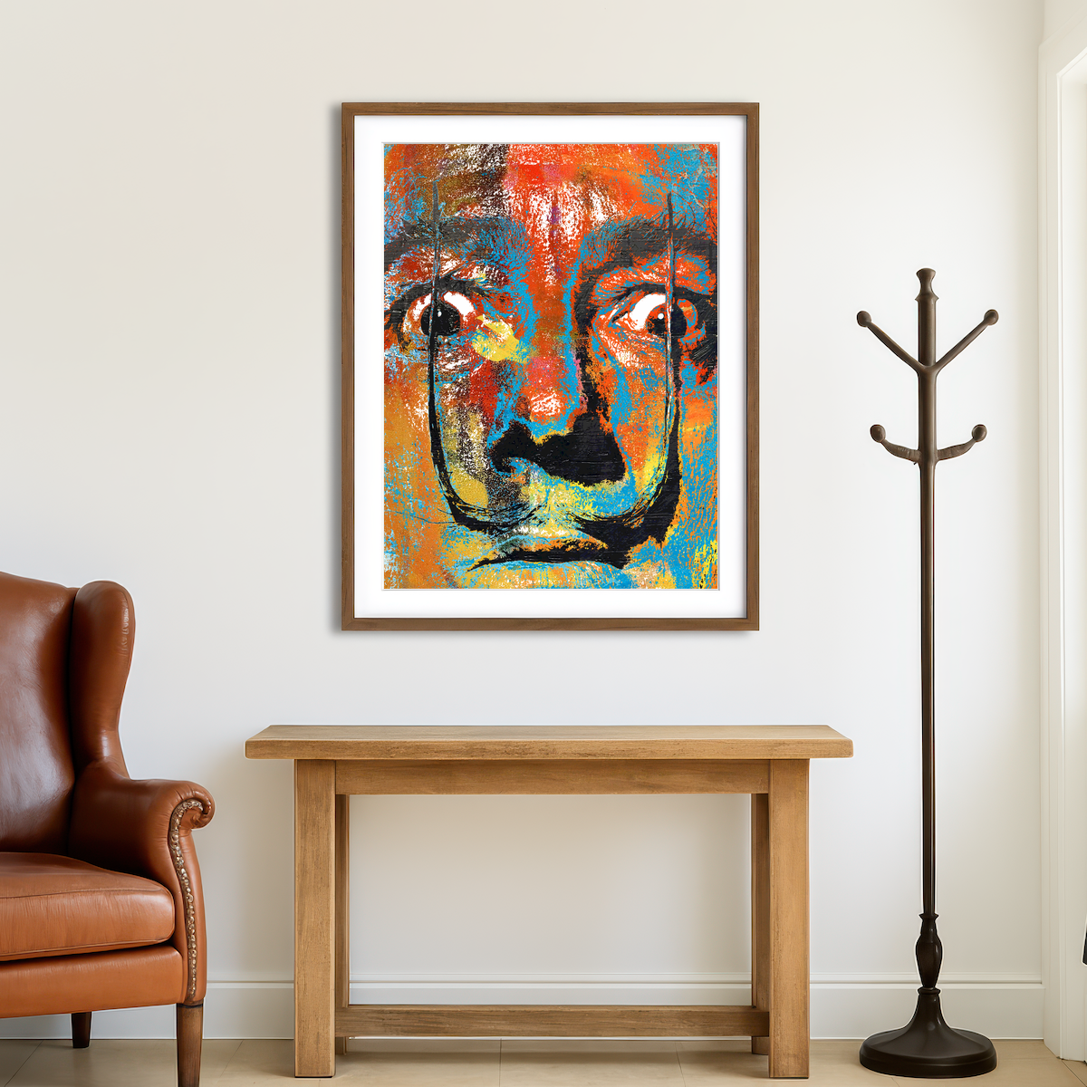 AUTO-MOCKUP ROOM | Salvador Dali Wall Art